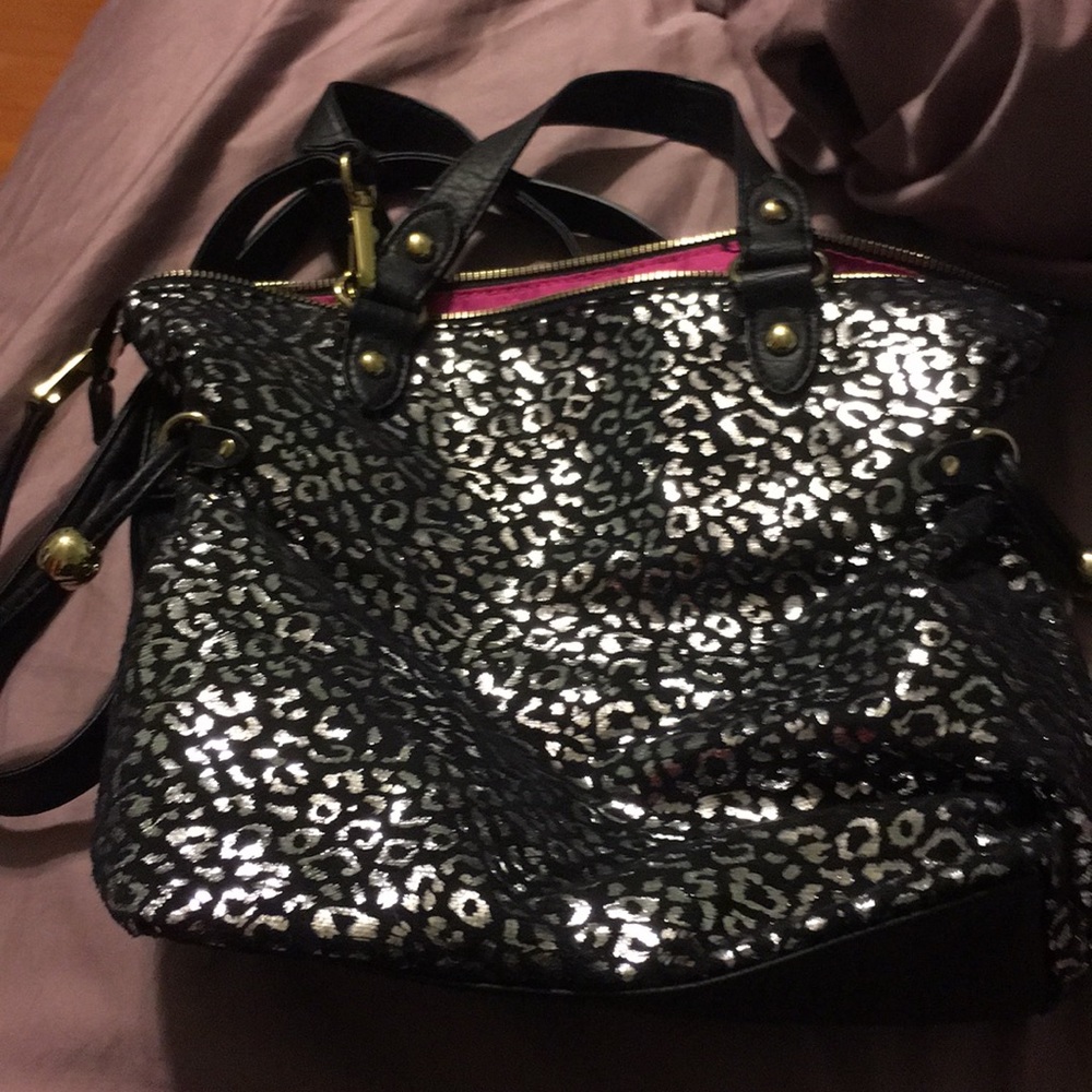 Leopard print juicy couture handbag
