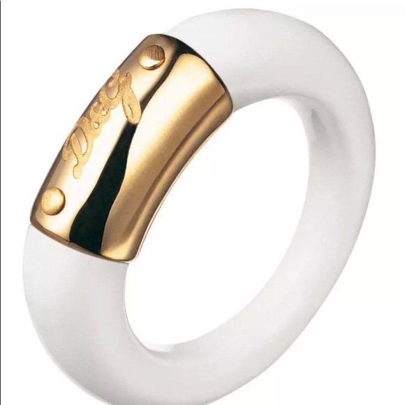 D&G Jewelry - Dolce & Gabbana Jewels White Ring D&G