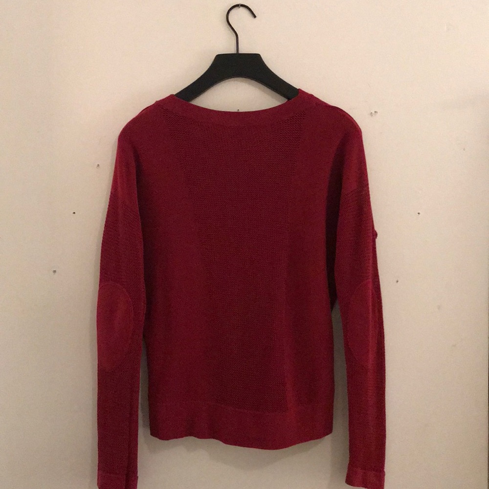 Armani Exchange red knit sweater - Picture 3 of 4