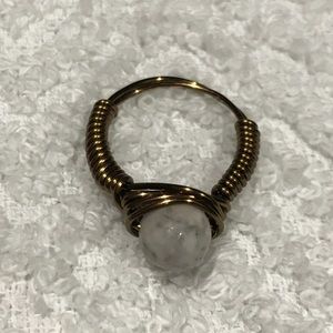 Handmade wire ring