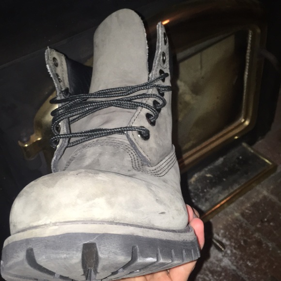 Men’s Timberland Pro Space Gray Colored Boots