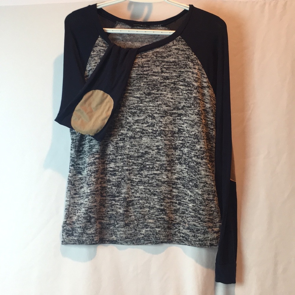 Papermoon elbow patch top