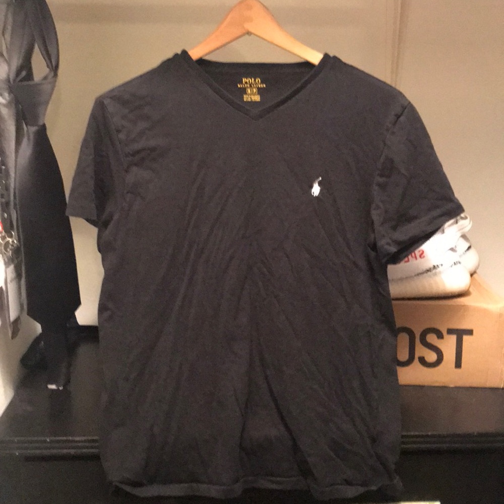 Polo Black V-Neck