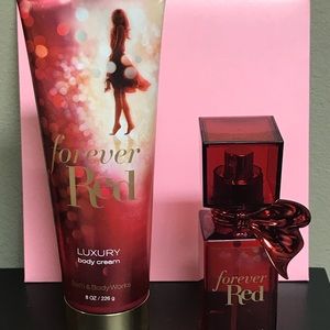 Bath and body works Red set