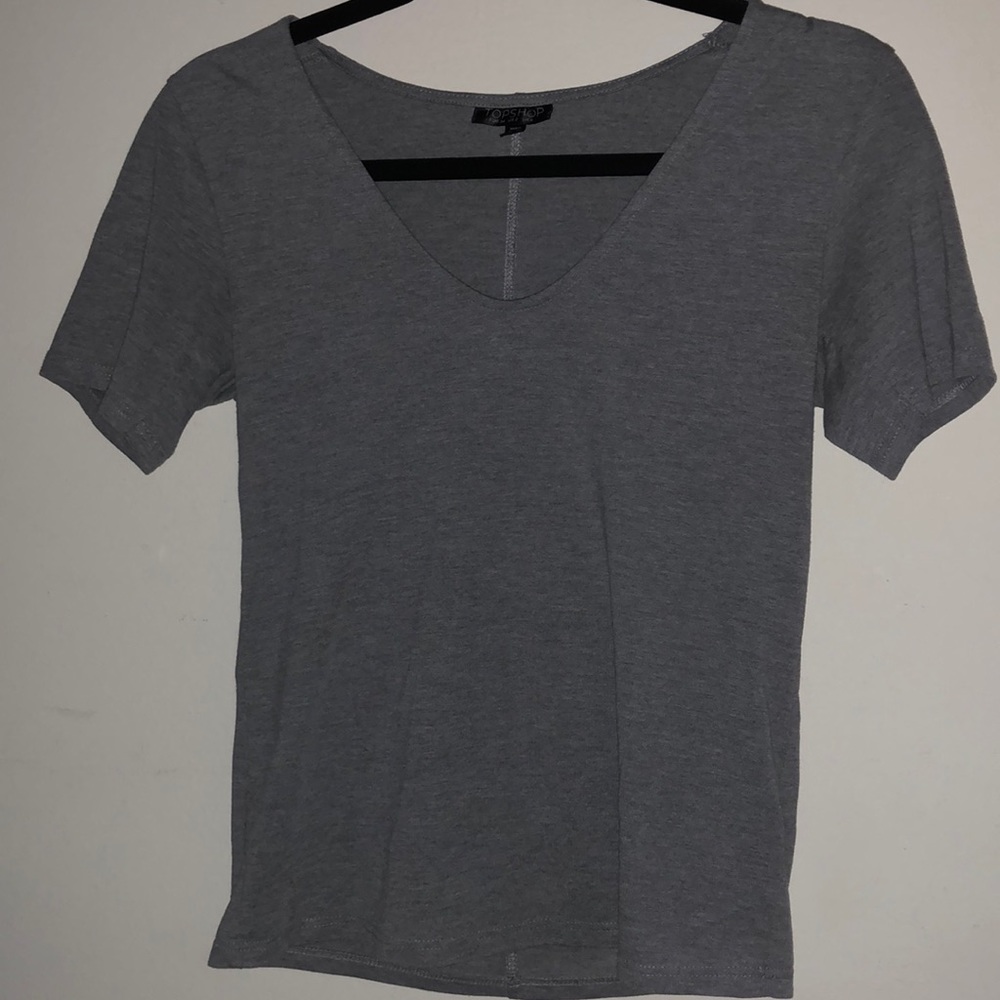 Basic Grey Topshop Tee