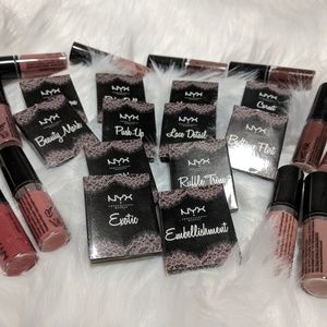 NYX Lipstick and Eyeshadow