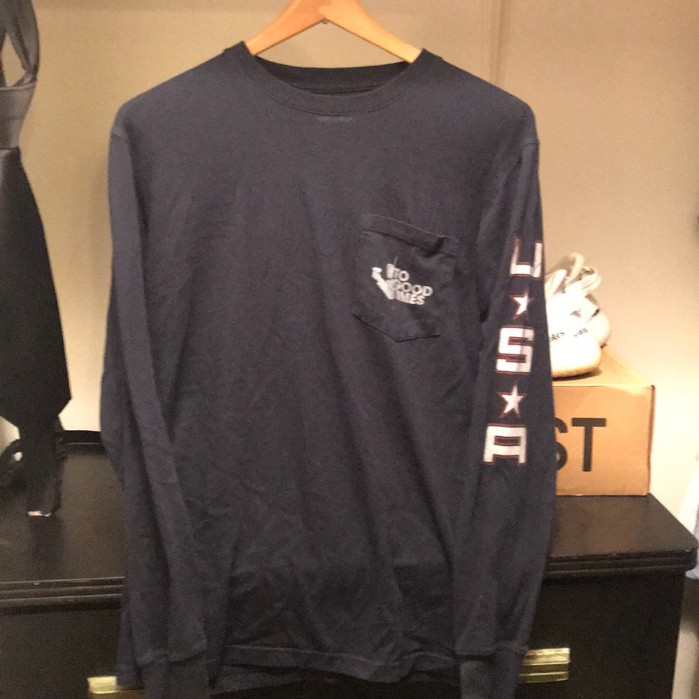 Rowdy Gentleman USA Pocket Long Sleeve