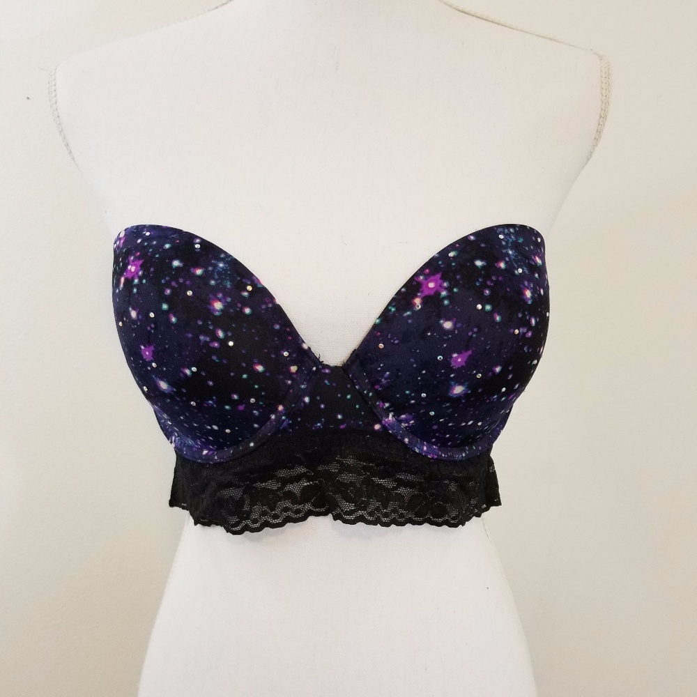 VS Pink Galaxy Rhinestone Bra