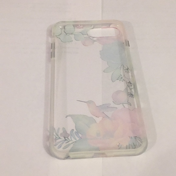 iPhone 6, 7, 8 Plus Milk & Honey Clear Floral Case - Picture 2 of 2