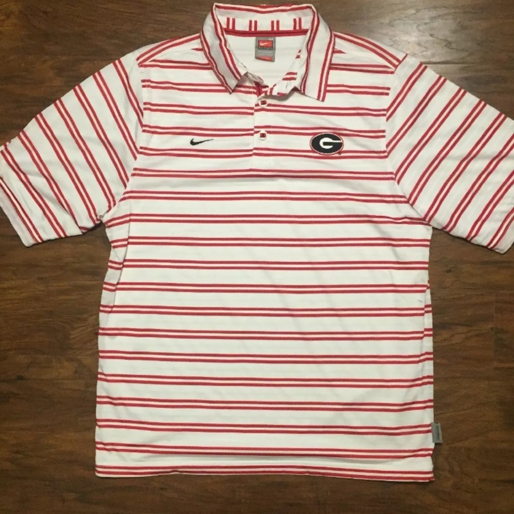 Georgia Nike DRI-FIT Men's Polo. MEDIUM