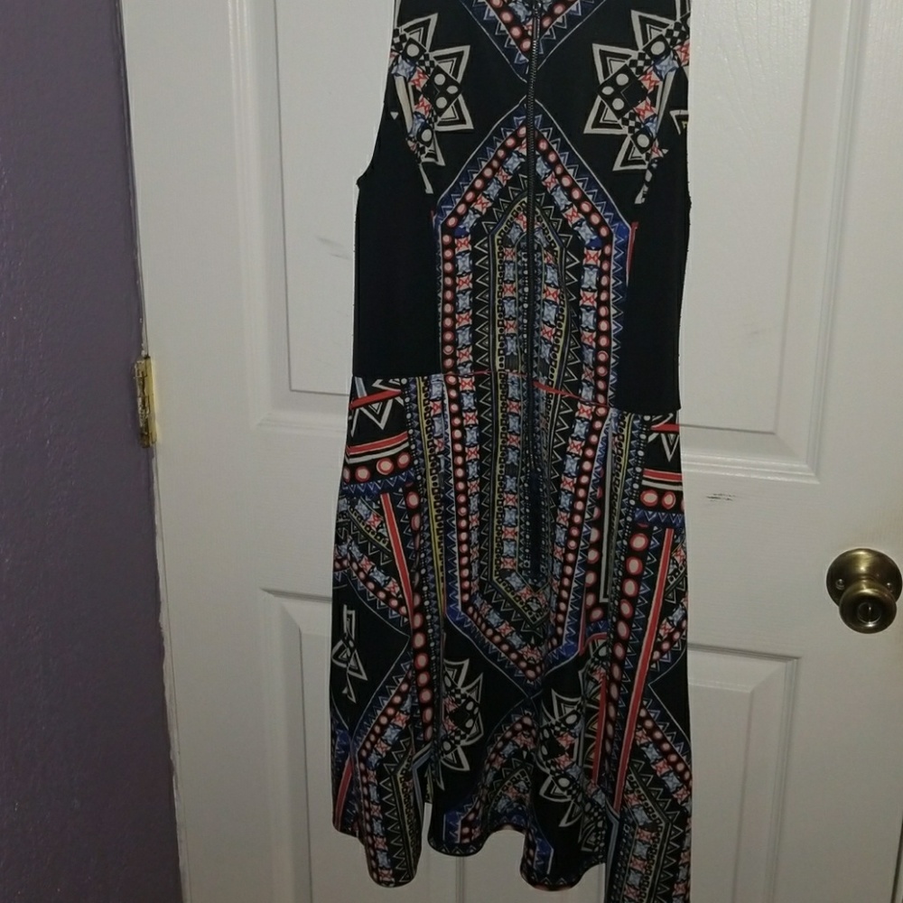 Zip up dress