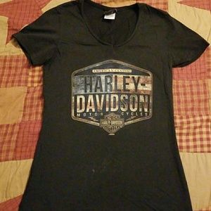 Ladies Harley Davidson tshirt