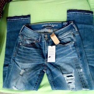🌠⭐🌟American Eagle Jeans Capris 🌠⭐🌟