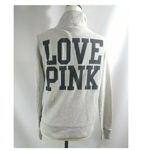 PINK Victorias Secret Gray Pullover Sweatshirt XS