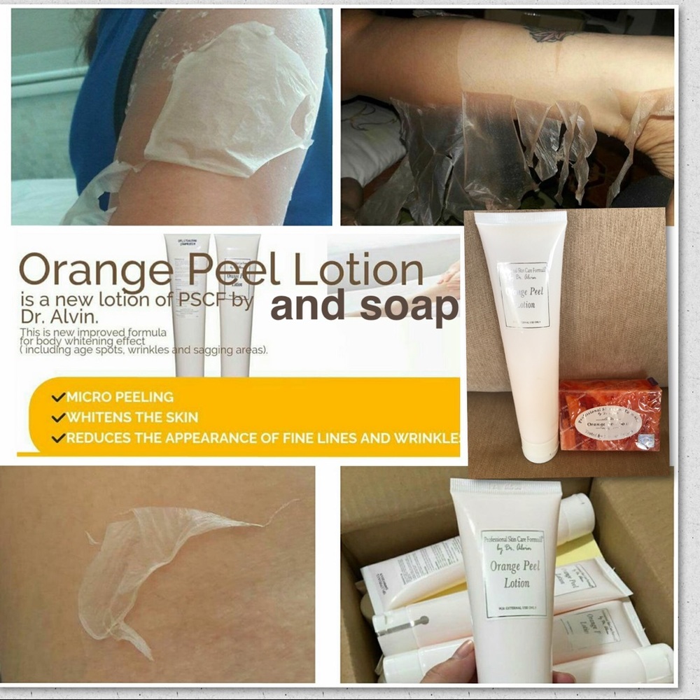 Dr. Alvi. PSCF Orange Peeling Soap Lotion - Picture 2 of 8