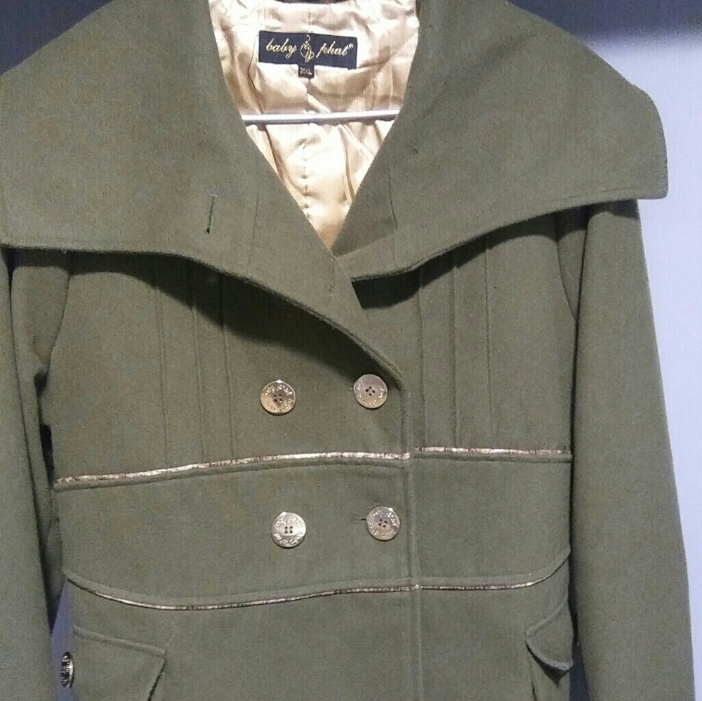 Olive green Baby Phat coat