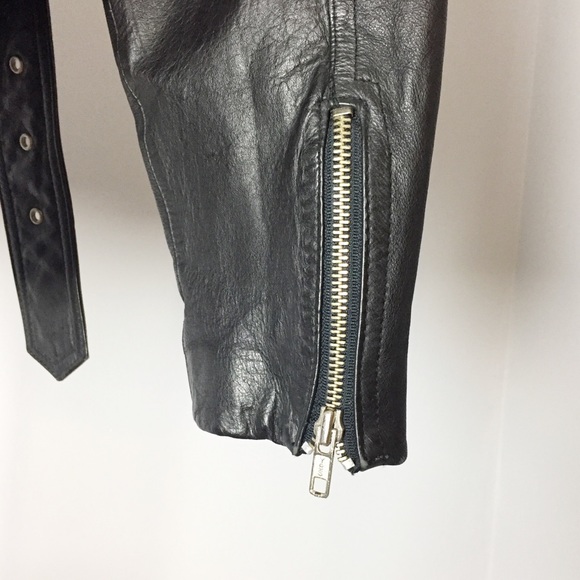 Women’s Vintage G-III Biker Bomber Jacket Sz M - Picture 4 of 6