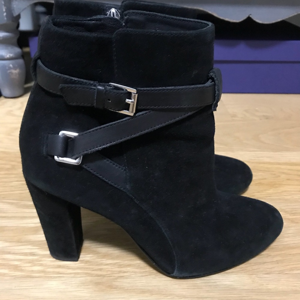Lauren Ralph Lauren black booties