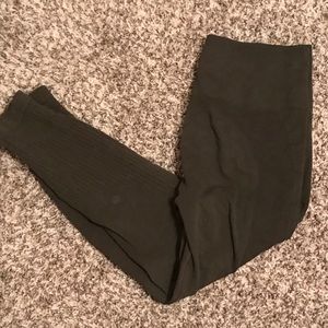 Lululemon leggings olive 10