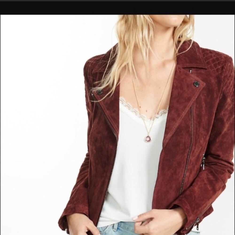Suede/leather jacket