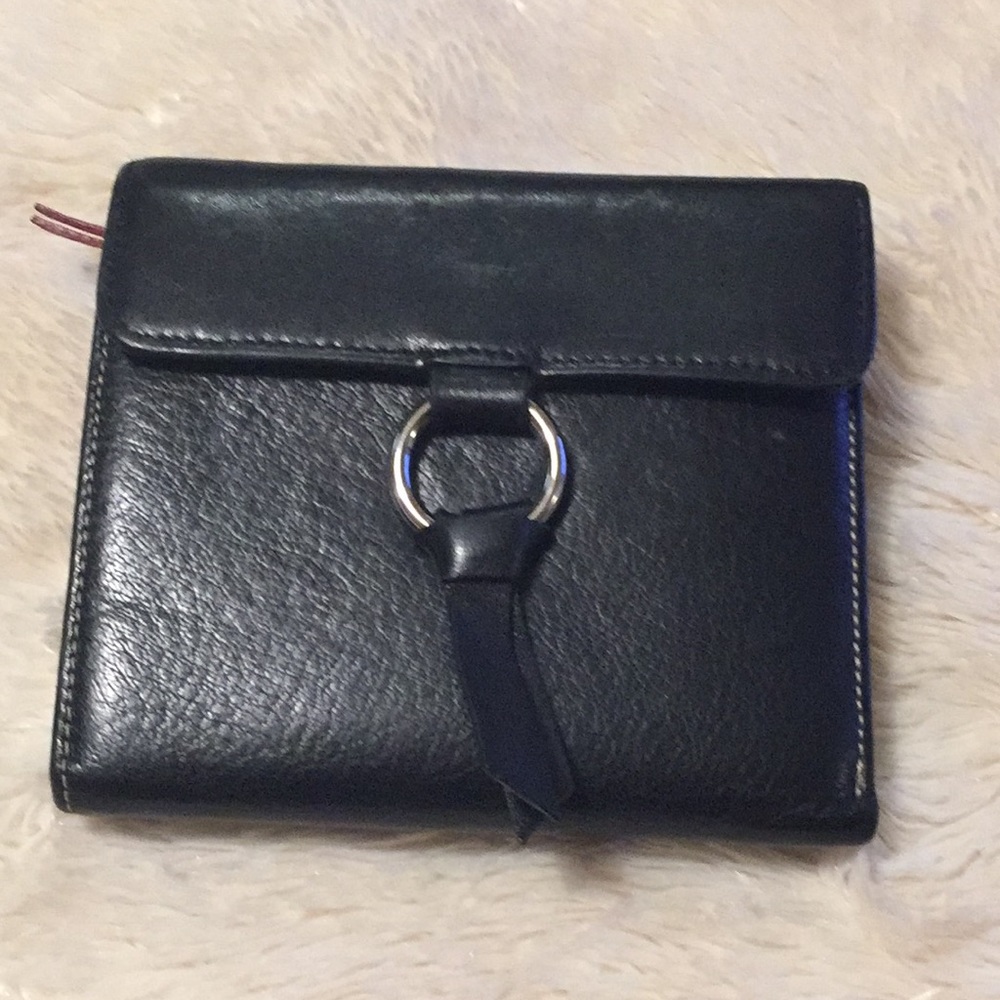 Ann Taylor Genuine Glove Leather Bi-Fold Wallet.