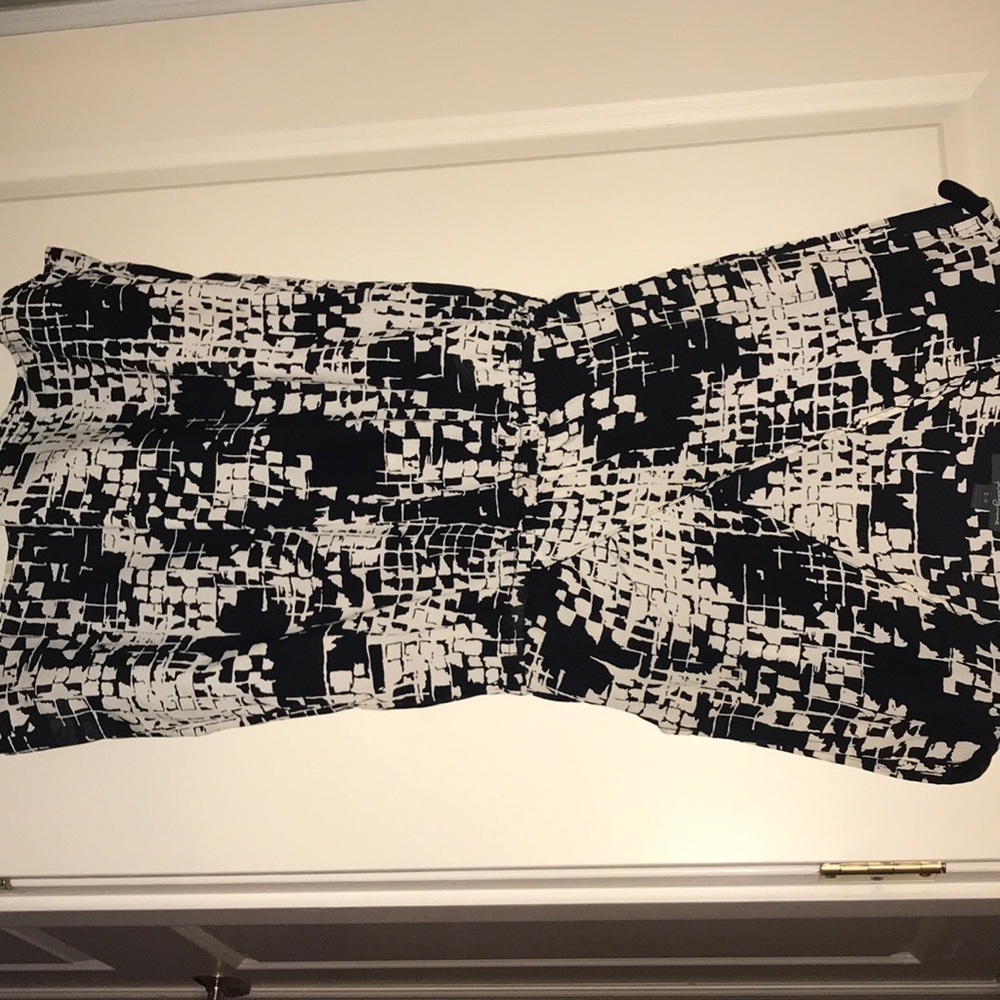 Black and White Dress
