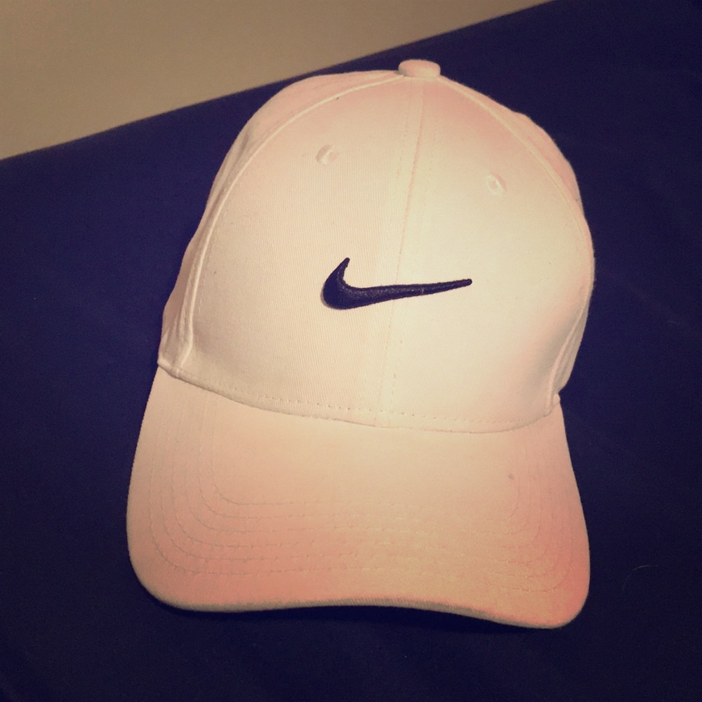 White Nike Hat