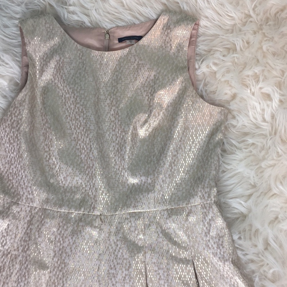 Tommy Hilfiger Gold cocktail dress
