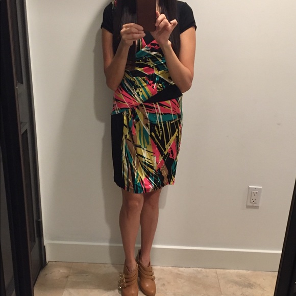 BCBG color-splash dress - Picture 2 of 5