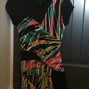 BCBG color-splash dress