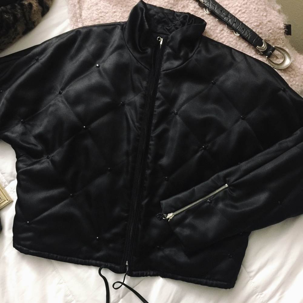 NWT Griffith&Gray St. John •Quilted Sparkle Jacket - Picture 3 of 8