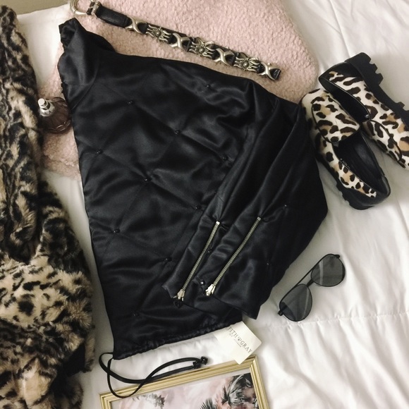 NWT Griffith&Gray St. John •Quilted Sparkle Jacket - Picture 6 of 8