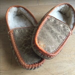 Coach slippers