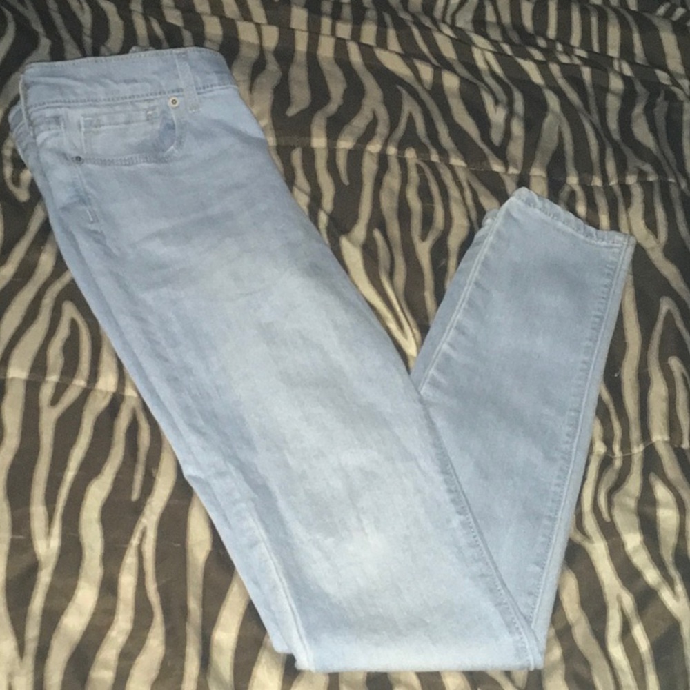 Light blue jeans for girls. Old navy 14 slim