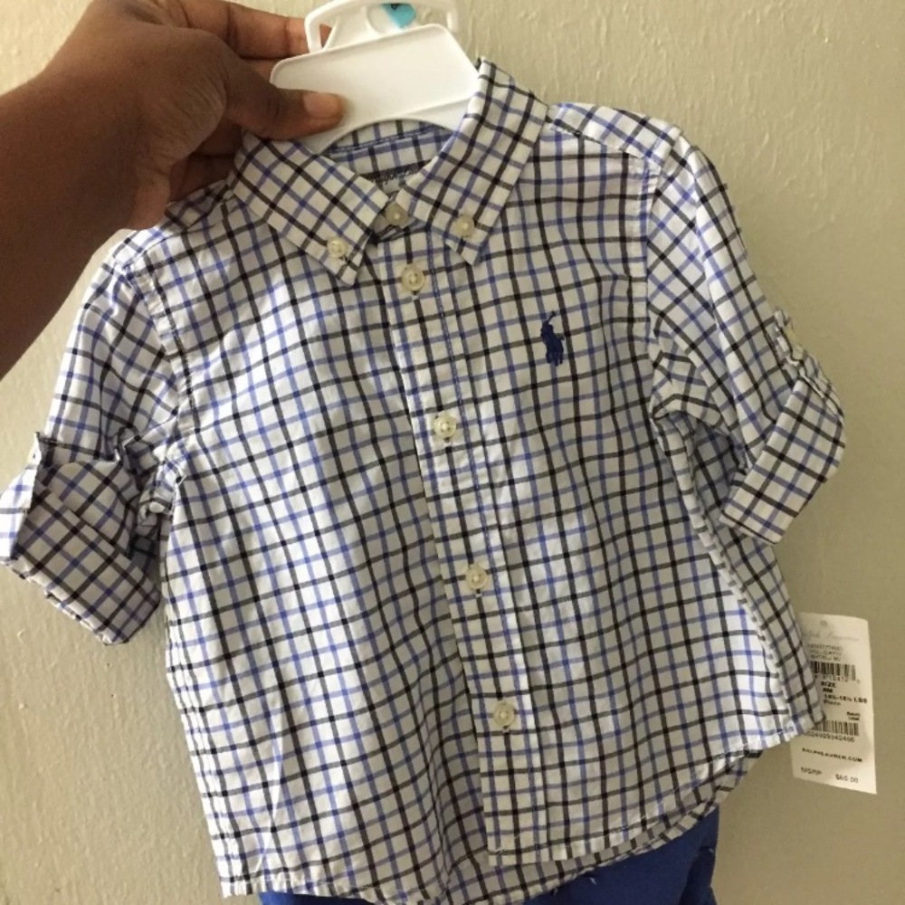 Brand New Boys 6 Months Ralph Lauren Outfit