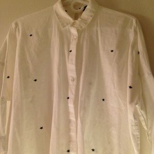 ZARA oversized shirt.