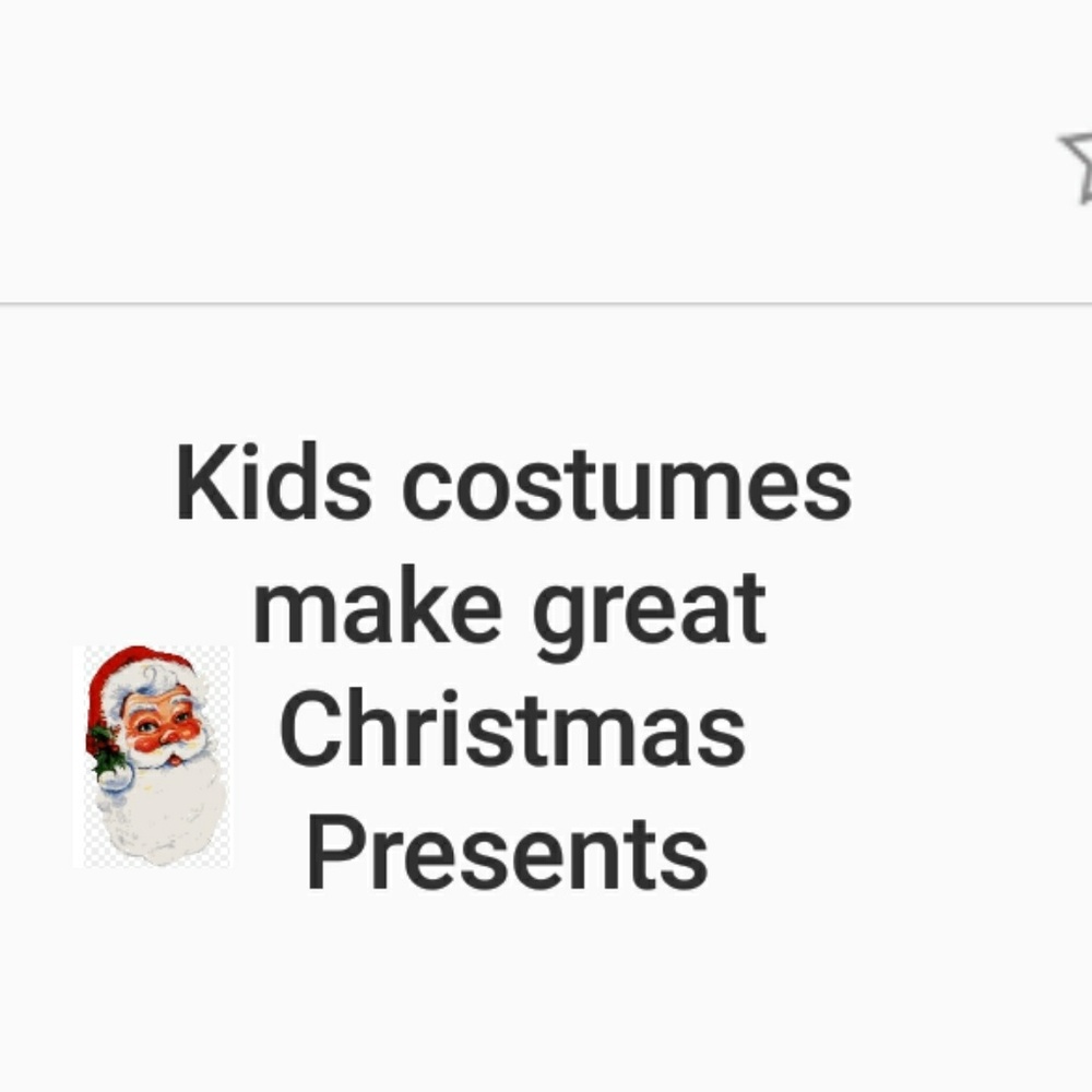 Kids costumes