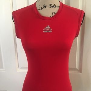 Adidas tech-fit breathable muscle tee