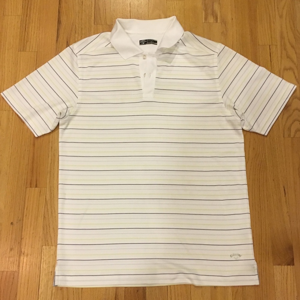Striped Callaway Golf Shirt