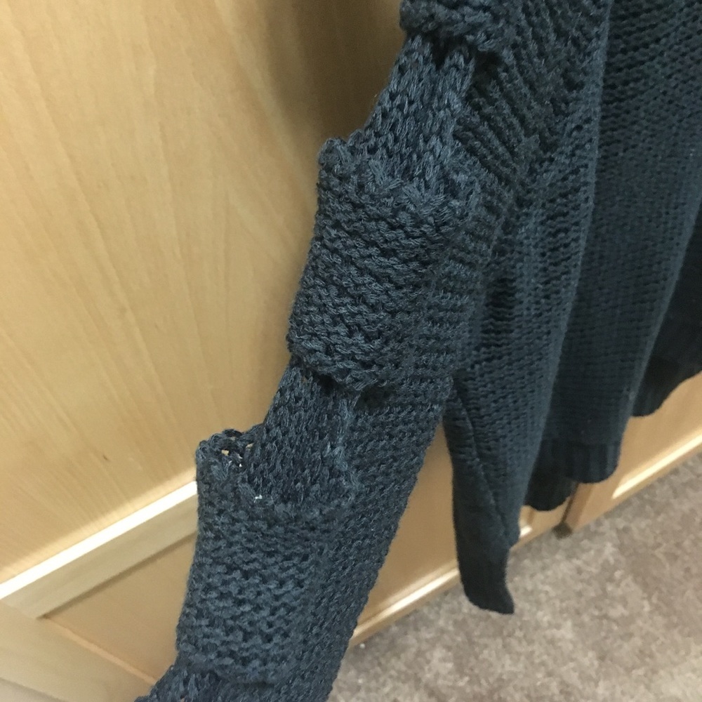 Hand embroidered sweater