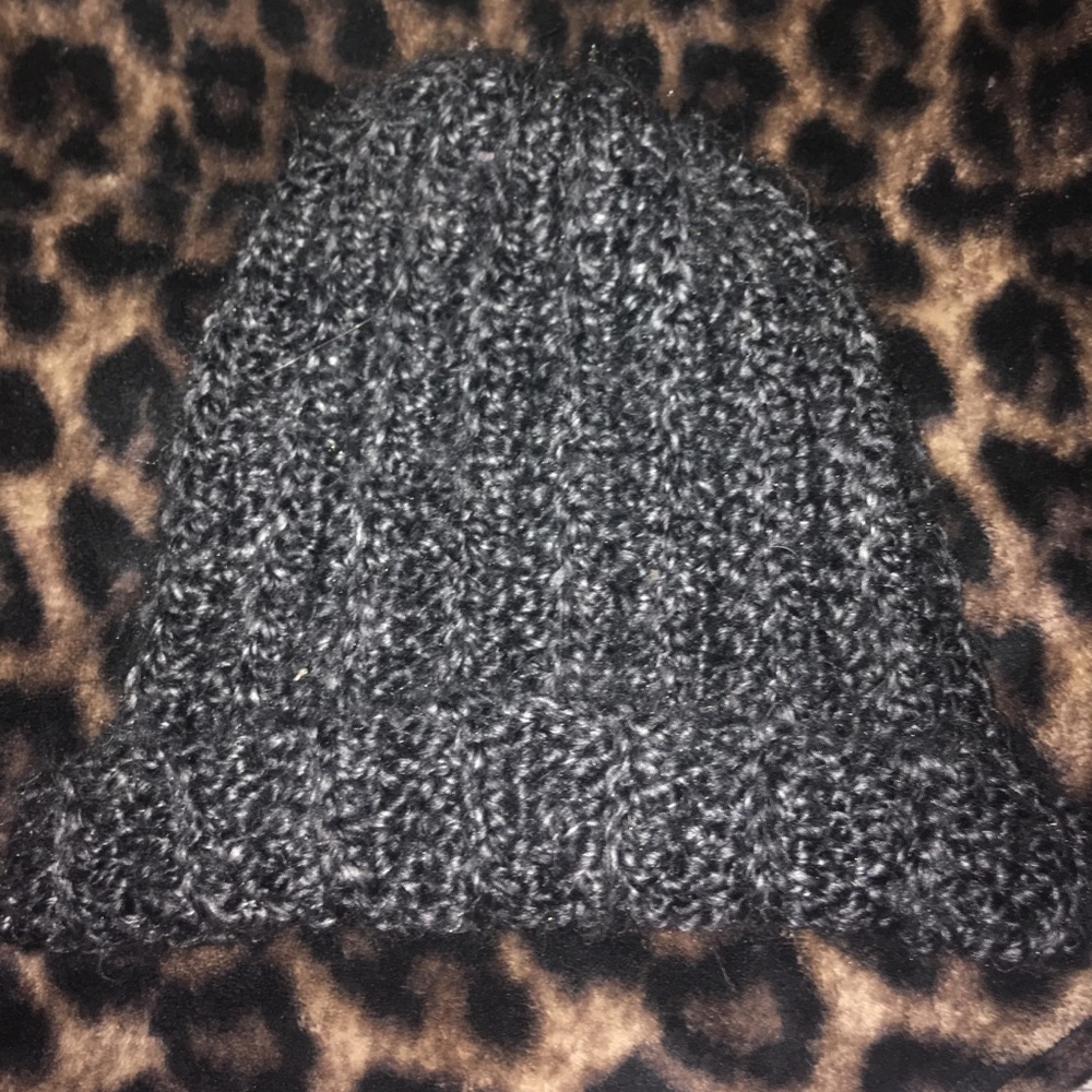 Hand nitted beanie