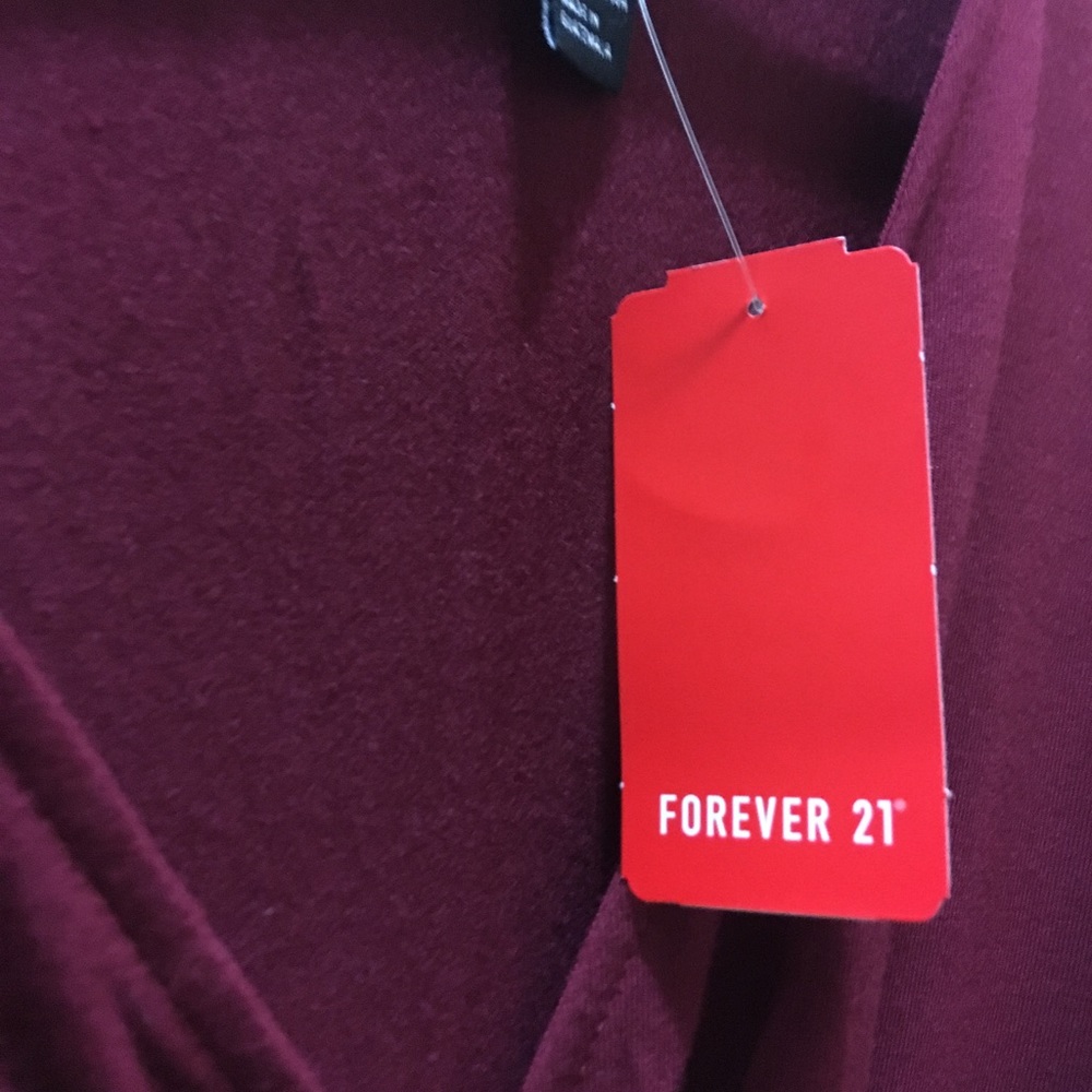 Maroon dress top
