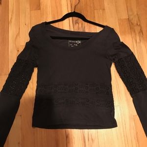 We The Free Gray Long Sleeve