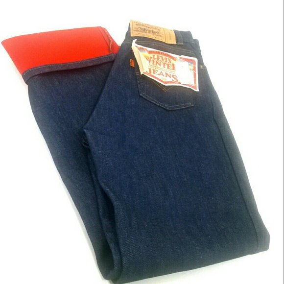 Rare Levis 1980's NWT Flannel Womens Jeans Size 8 - Picture 4 of 6