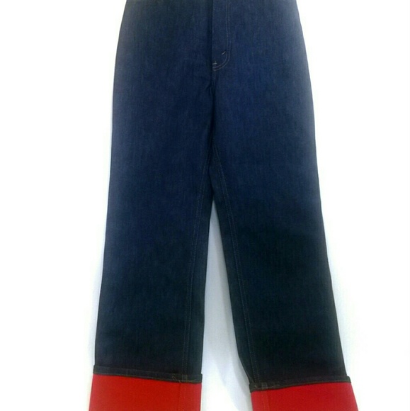 Rare Levis 1980's NWT Flannel Womens Jeans Size 8 - Picture 5 of 6