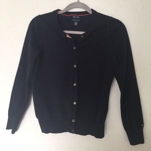 Tommy Hilfiger Women's Cardigan Sweater large navy