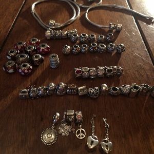 Beautiful collection of Pandora Jewelry!