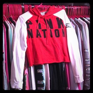 PINK Nation Red Hoodie