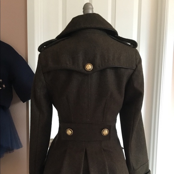 *NWOT* M 60 Miss Sixty princess line military coat - Picture 2 of 8