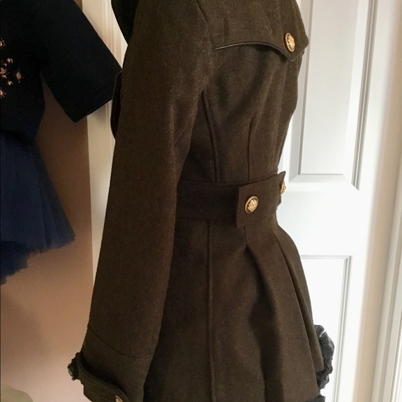 *NWOT* M 60 Miss Sixty princess line military coat - Picture 4 of 8